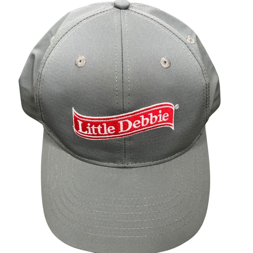 Little Debbie Snack Cakes Baseball Cap Hat Grey Embroidered  Adjustable Strap